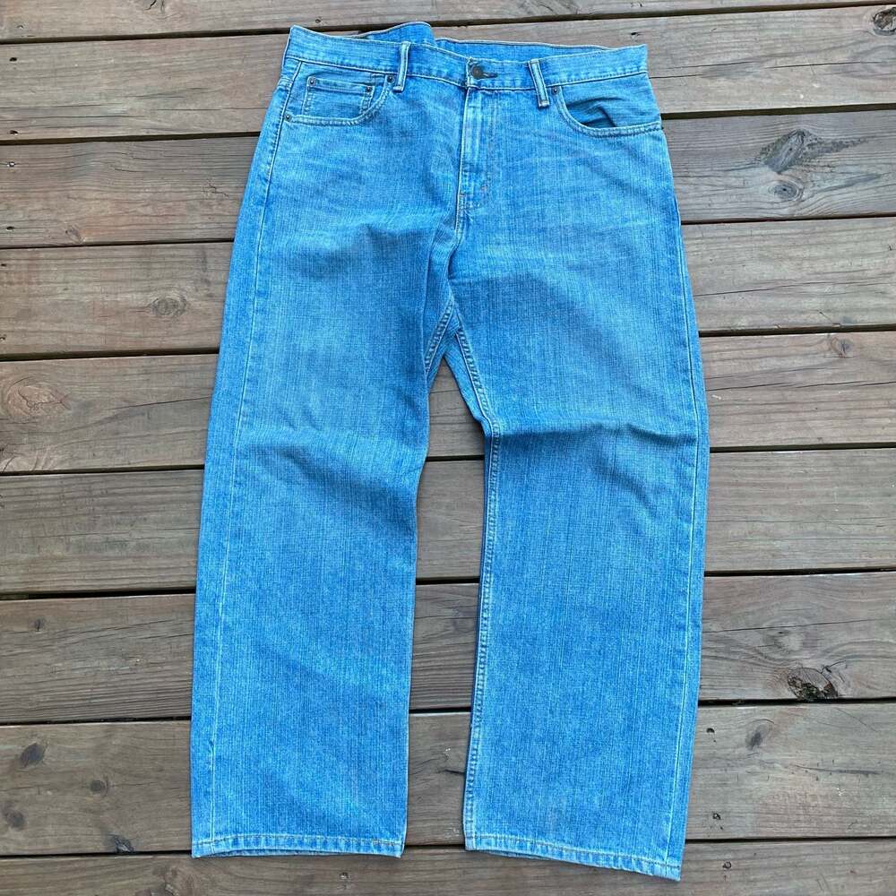 Levi's 569 Loose Straight Fit Light Wash Men's Jeans